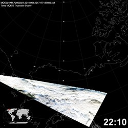 Level 1B Image at: 2210 UTC