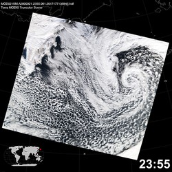 Level 1B Image at: 2355 UTC