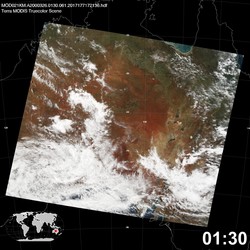 Level 1B Image at: 0130 UTC