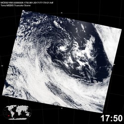 Level 1B Image at: 1750 UTC