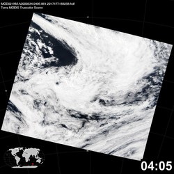 Level 1B Image at: 0405 UTC