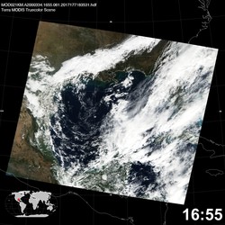 Level 1B Image at: 1655 UTC