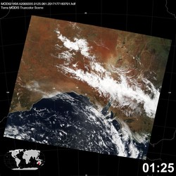 Level 1B Image at: 0125 UTC