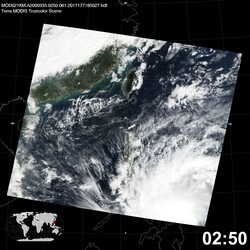 Level 1B Image at: 0250 UTC