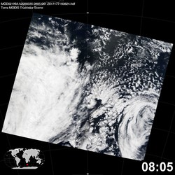 Level 1B Image at: 0805 UTC