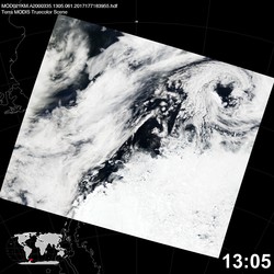 Level 1B Image at: 1305 UTC