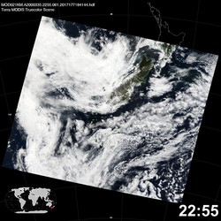 Level 1B Image at: 2255 UTC