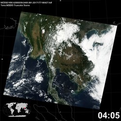 Level 1B Image at: 0405 UTC