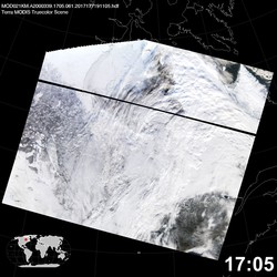 Level 1B Image at: 1705 UTC