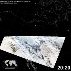 Level 1B Image at: 2020 UTC