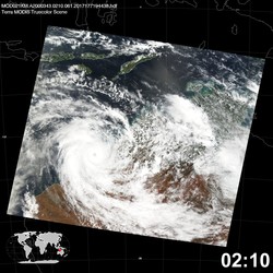 Level 1B Image at: 0210 UTC