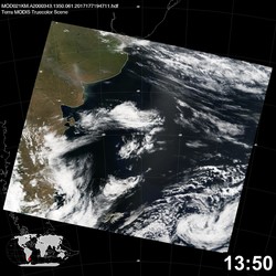 Level 1B Image at: 1350 UTC