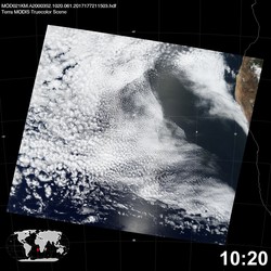 Level 1B Image at: 1020 UTC