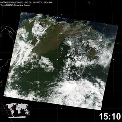 Level 1B Image at: 1510 UTC