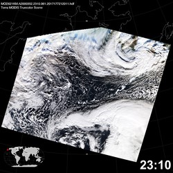 Level 1B Image at: 2310 UTC