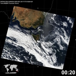 Level 1B Image at: 0020 UTC