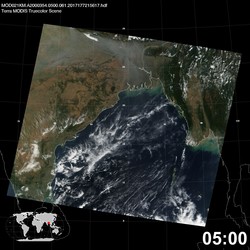 Level 1B Image at: 0500 UTC