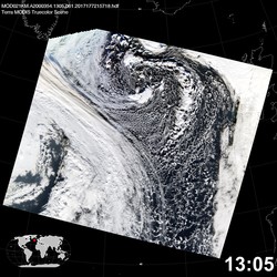 Level 1B Image at: 1305 UTC