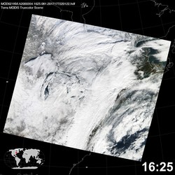 Level 1B Image at: 1625 UTC