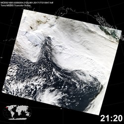 Level 1B Image at: 2120 UTC