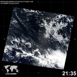 Level 1B Image at: 2135 UTC