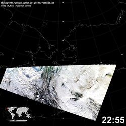 Level 1B Image at: 2255 UTC