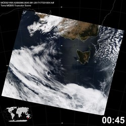 Level 1B Image at: 0045 UTC