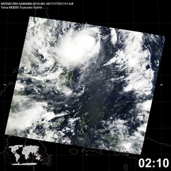 Level 1B Image at: 0210 UTC