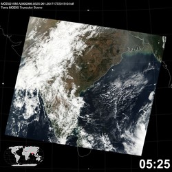 Level 1B Image at: 0525 UTC