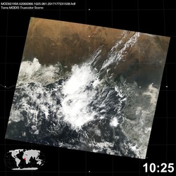 Level 1B Image at: 1025 UTC