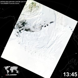 Level 1B Image at: 1345 UTC