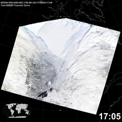 Level 1B Image at: 1705 UTC