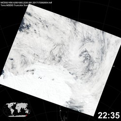 Level 1B Image at: 2235 UTC