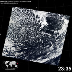 Level 1B Image at: 2335 UTC