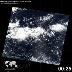 Level 1B Image at: 0025 UTC