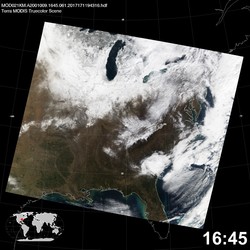 Level 1B Image at: 1645 UTC