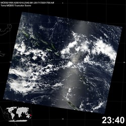 Level 1B Image at: 2340 UTC