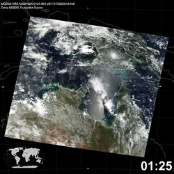 Level 1B Image at: 0125 UTC