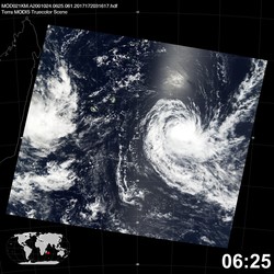 Level 1B Image at: 0625 UTC