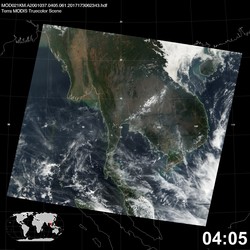 Level 1B Image at: 0405 UTC