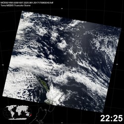 Level 1B Image at: 2225 UTC