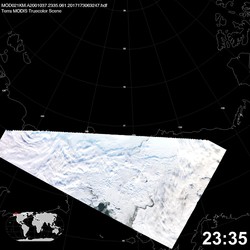 Level 1B Image at: 2335 UTC