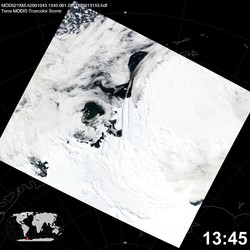 Level 1B Image at: 1345 UTC