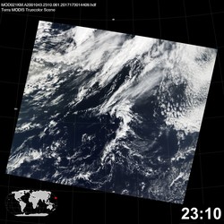 Level 1B Image at: 2310 UTC