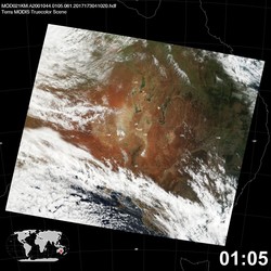 Level 1B Image at: 0105 UTC