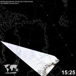 Level 1B Image at: 1525 UTC