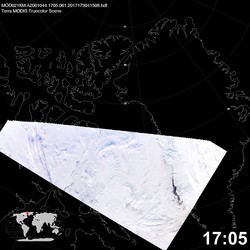 Level 1B Image at: 1705 UTC