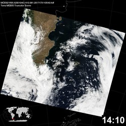 Level 1B Image at: 1410 UTC