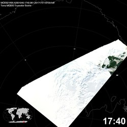 Level 1B Image at: 1740 UTC