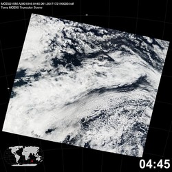 Level 1B Image at: 0445 UTC